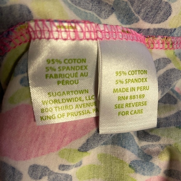 Lilly Pulitzer Etta Top in Palm Reader - Picture 7 of 7